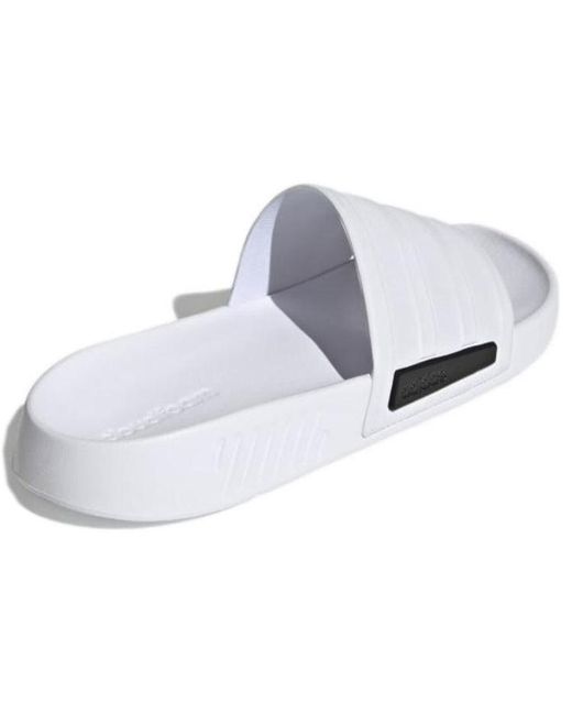 Adidas White Racer Tr Slides Cozy Wear-Resistant Slippers for men