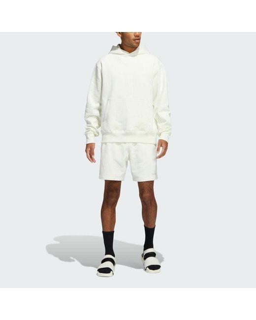 Adidas White X Pharrell Basic Sports Hoodie