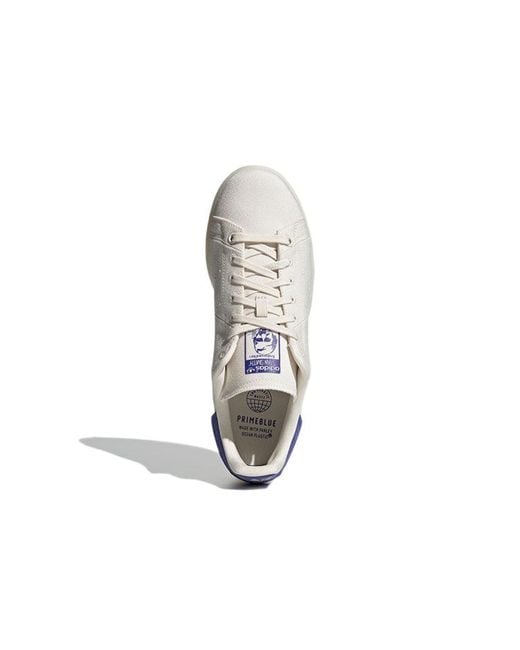 Adidas White Stan Smith Primeblue Semi Night Flash' for men