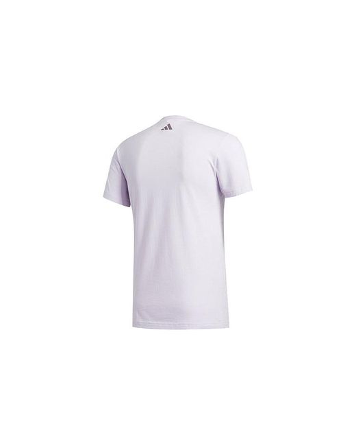 Adidas White Sports Stylish Short Sleeve for men