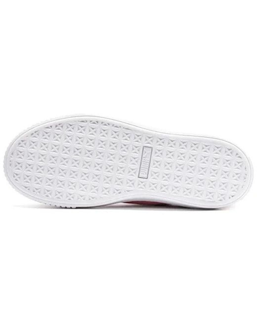 PUMA Pink (Wmns) Suede Platform