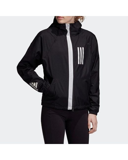 Adidas Black (Wmns) Hooded Track Jacket