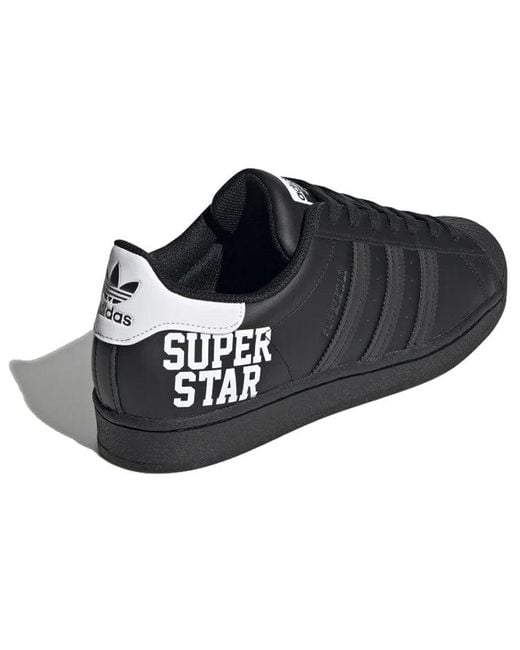 Adidas Black Superstar 'Varsity Pack for men