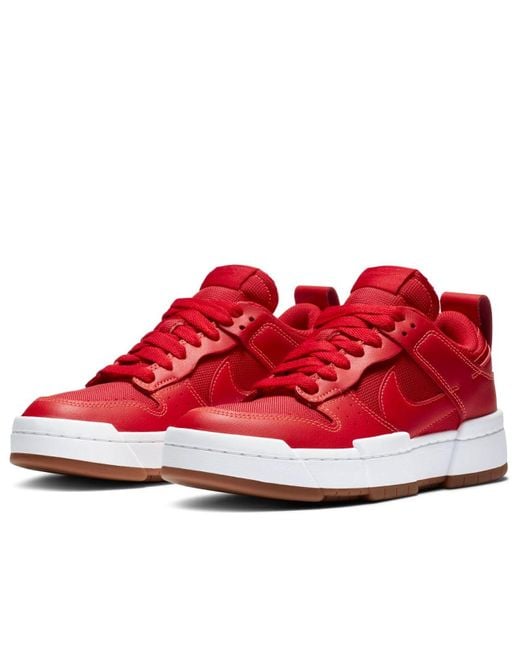 Nike Red (Wmns) Dunk Low Disrupt Gum'
