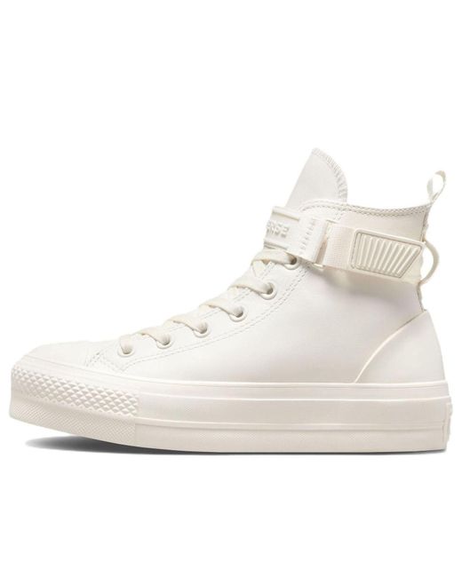 Converse White (Wmns) Chuck Taylor All Star Lift Platform Hike High 'Vintage'