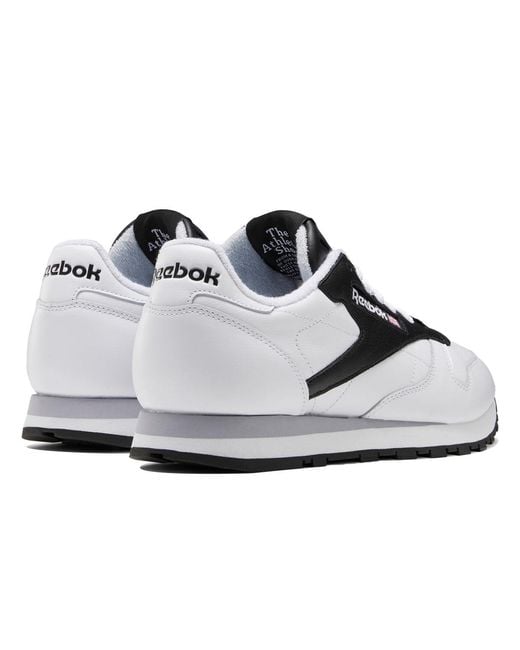 Reebok White Classic Leather Shoes/Sneakers for men