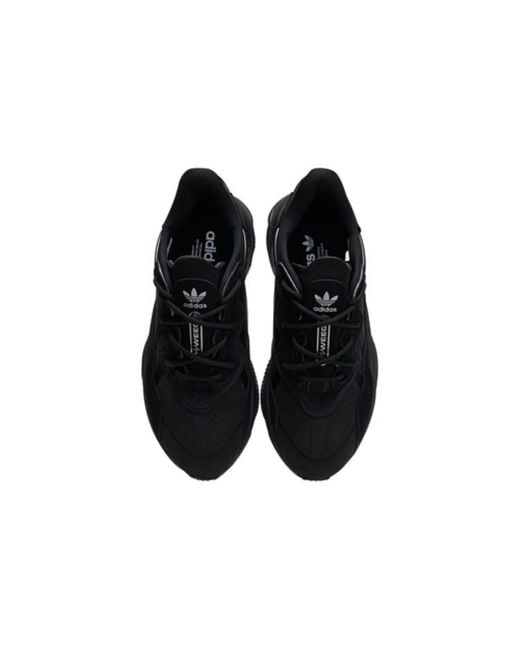 Adidas Black (Wmns) Ozweego Shoes 'Triple'