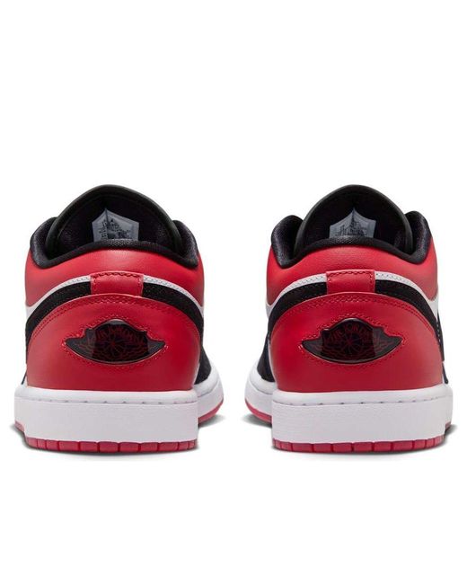 Nike Red 1 Low Toe' for men