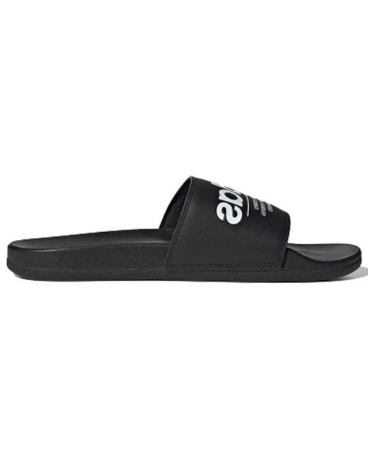 Adidas Black Adilette Comfort for men
