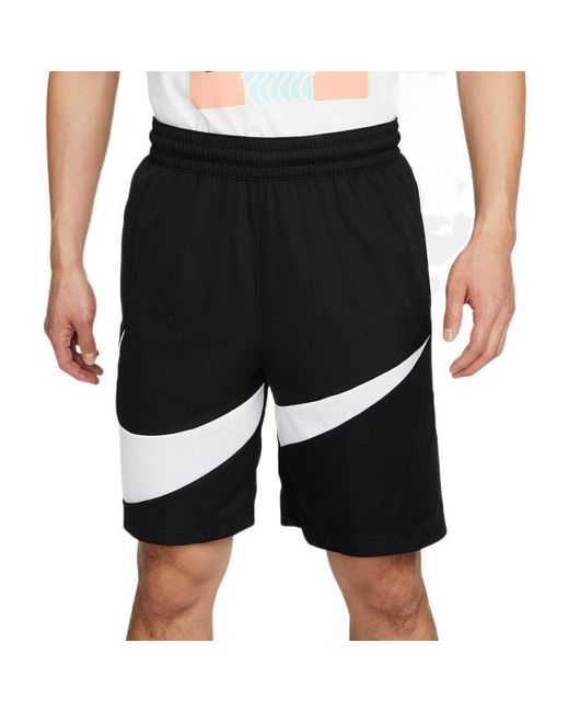 Nike Blue Colorblock Large Logo Printing Casual Shorts for men