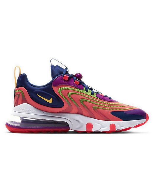 Nike Blue Air Max 270 React Eng 'Raspberry Ripple' for men
