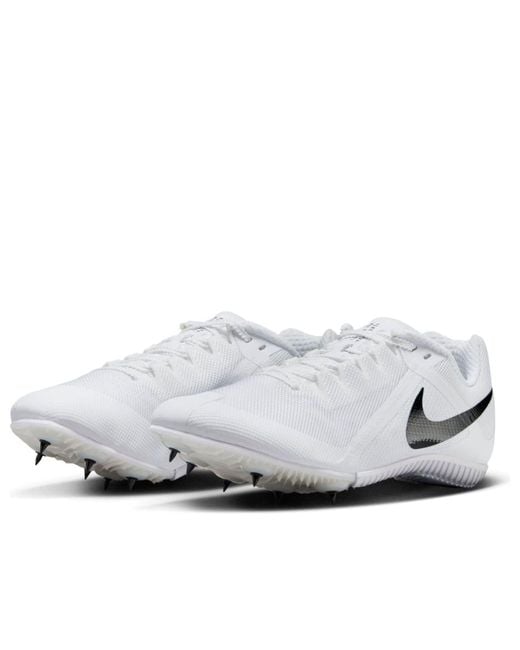 Nike White Air Zoom Rival Multi Spikes for men