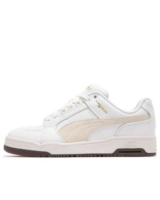 PUMA White Slipstream Lo Lux for men