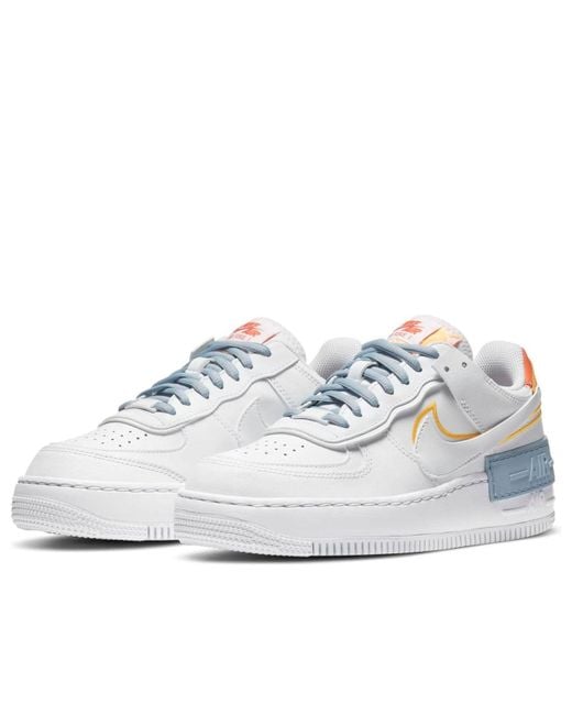 Nike White (Wmns) Air Force 1 Shadow 'Be Kind'