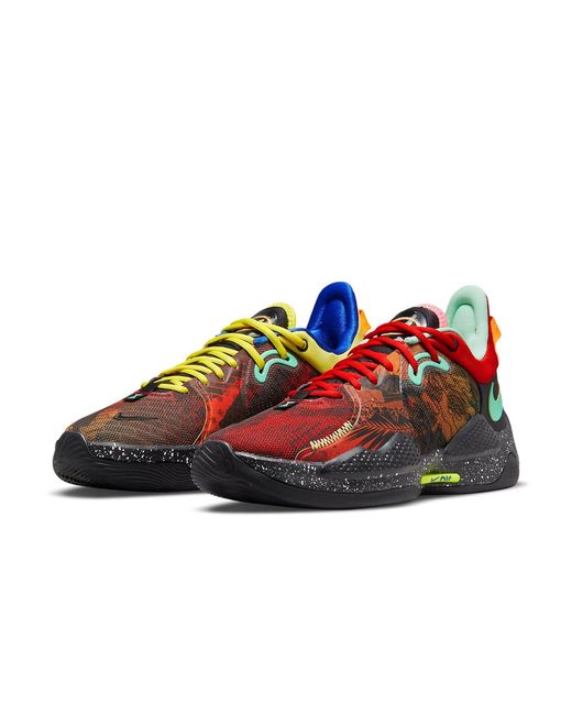 Nike Red Pg 5 Ep 'Mismatched Multi' for men