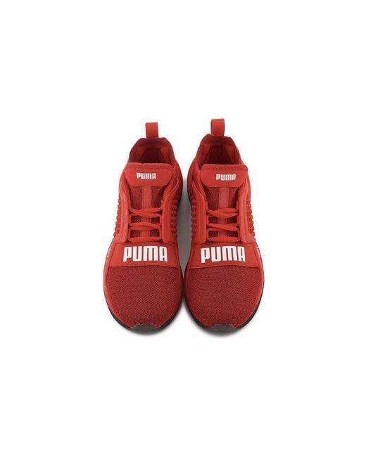 PUMA Red Ignite Limitless Running Shoes for men