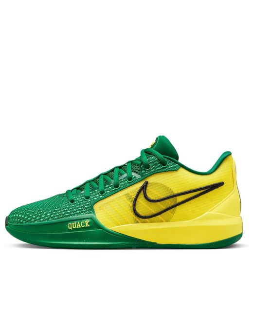 Nike Yellow (Wmns) Sabrina 1 'Oregon Ducks'