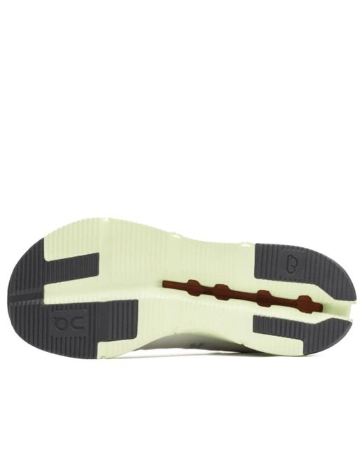On Shoes White Cloudnova Limelight' for men