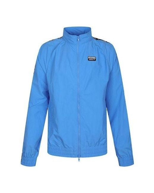 Adidas Blue Originals D-R.Y.V. Wsuit Windproof Jacket for men
