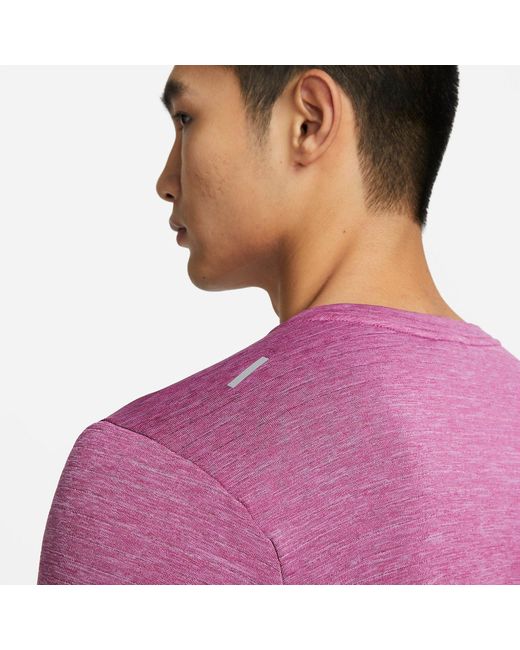 Nike Purple Repel Element Run Top for men