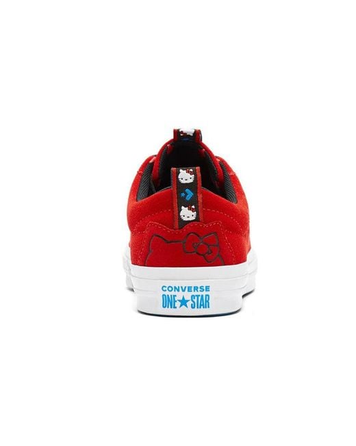 Converse Red Hello Kitty X One Star Low Top for men