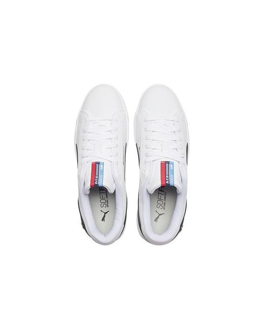 PUMA White Bmw Motorsport Court/ Casual Board Shoes for men