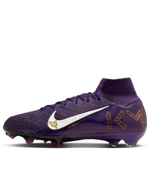 Nike Purple X Kylian Mbapp Zoom Mercurial Superfly Elite Fg 'Grand' for men