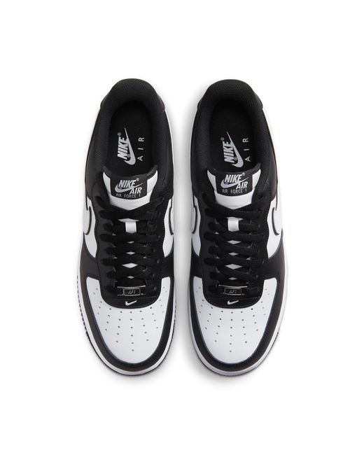 Nike Black Air Force 1 '07 'Panda' Dv0788-001 for men