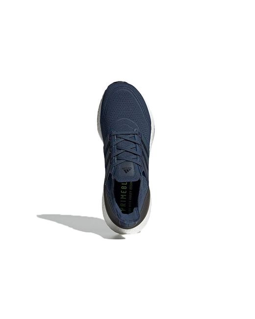 Adidas Blue Ultraboost 21 'Crew' for men