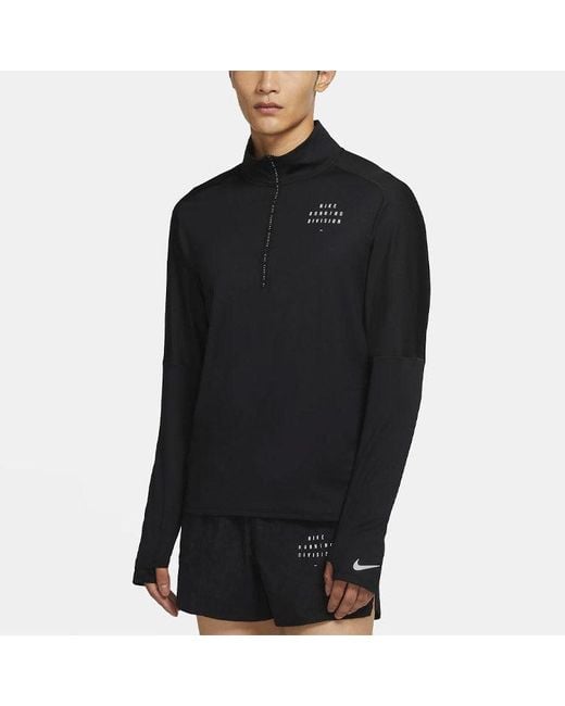 Nike Black As Nk Run Dvn Elmnt Hz Gx Fl for men