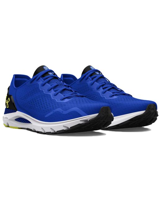 Under Armour Blue Hovr Sonic 6 'Team Royal Lime' for men