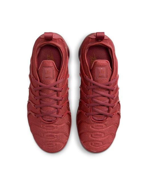 Nike Red Air Vapormax Plus 'Burgundy' for men