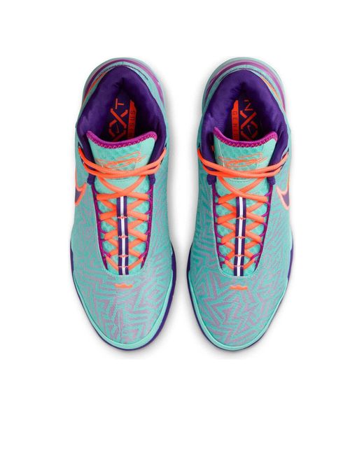 Nike Blue Zoom Lebron Nxxt Genisus Ep 'Hyper Court Mango' for men