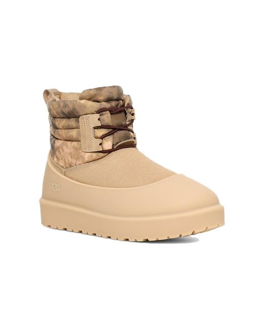 Ugg Natural Classic Mini Lace Wea Smokescreen 'Mustard Seed' for men