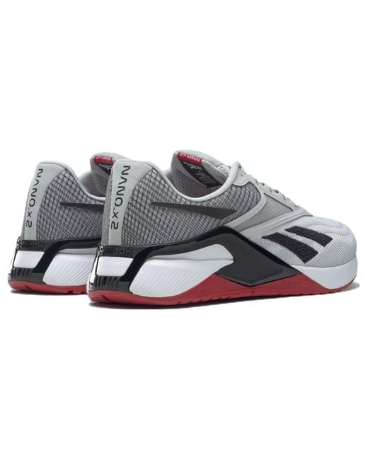 Reebok White Nano X2 Pure' for men