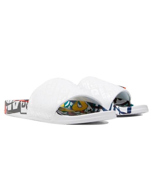 Reebok Blue Blackeyepatch X Classic Slide