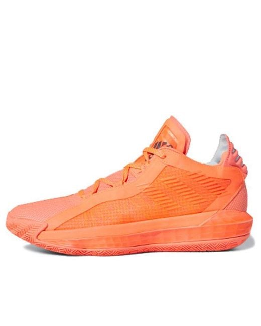 Adidas Orange Dame 6 'Signal Coral' for men