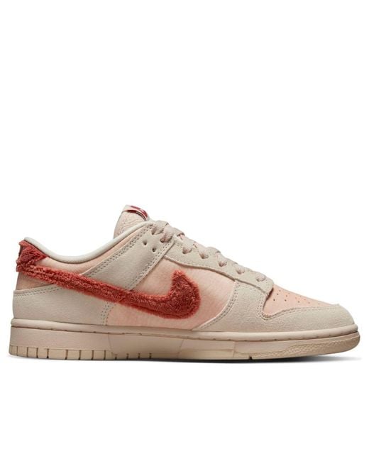Nike Pink (Wmns) Dunk Low 'Terry Swoosh'