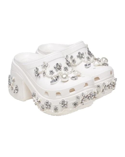 CROCSTM White X Simone Rocha Siren Clog for men