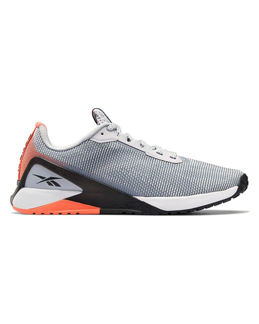 Reebok White Nano X1 Grit Flare' for men