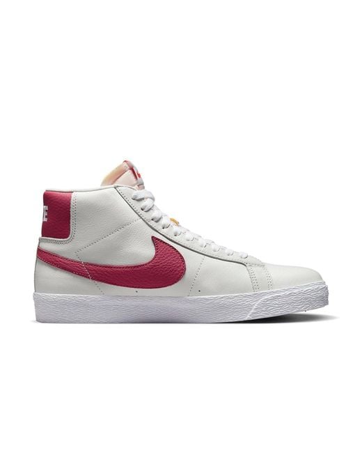Nike White Zoom Blazer Mid Sb 'Sweet Beet' for men