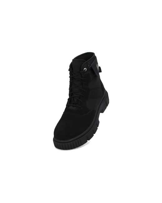 Timberland Black Greyfield 6 Inch Waterproof Boots Suede' for men
