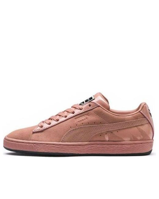 PUMA Pink (Wmns) Mac X Suede 'Creme De Nude'
