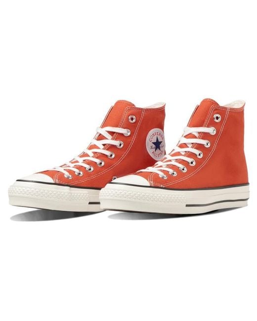 Converse Red Canvas All Star Made for men