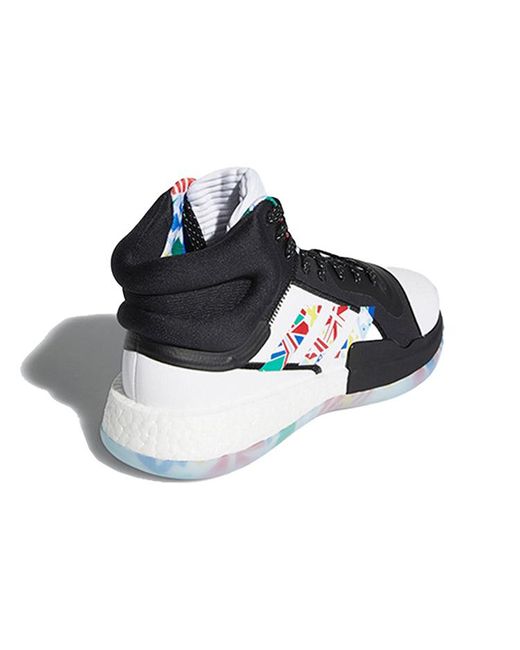 Adidas Black Marquee Boost Fiba 'Ball Around The World' for men