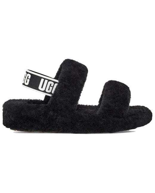 Ugg Black (Wmns) Oh Yeah Thick Sole Sandals