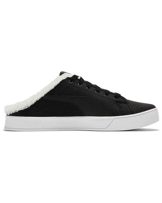 PUMA Black Bari Mule Sherpa for men