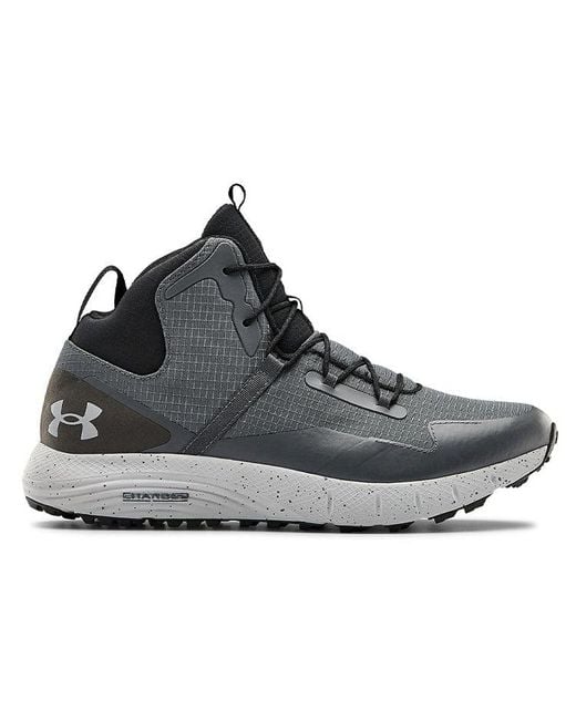Under Armour Black Charged Bandit Trek 'Pitch' for men