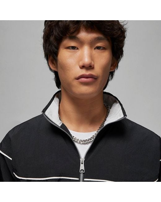 Nike Blue Air Essential Statement Warm Up Jacket Dv7625-010 for men