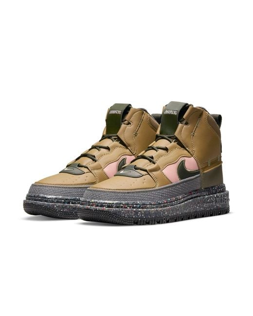 Nike Brown Air Force 1 Boot Nn Kelp Crater' for men